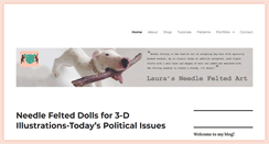 Desktop Screenshot of lauraleeburch.com